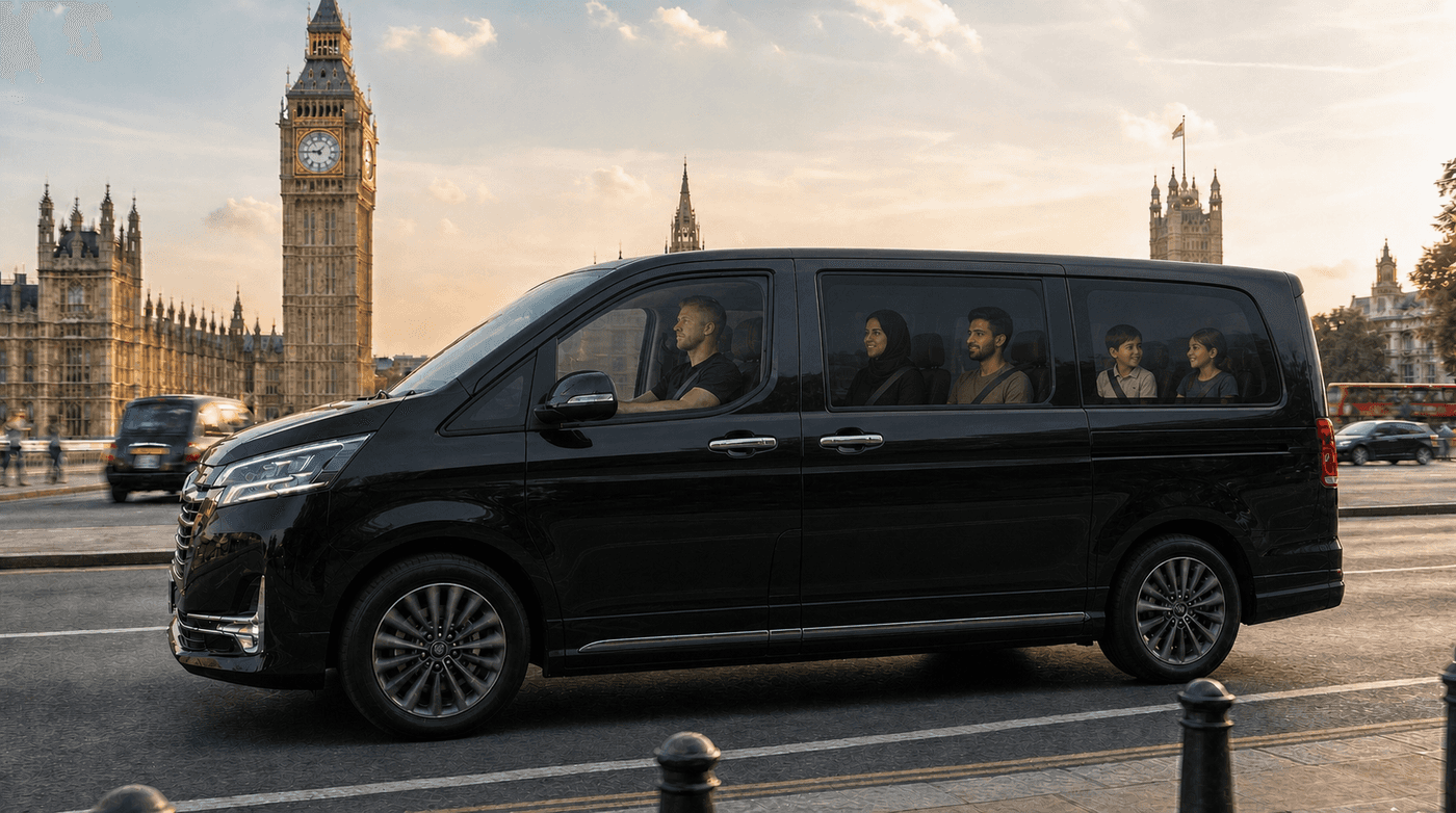 Transportation — private van by Westminster